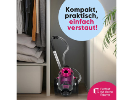 PROFI CARE Aspirateur PC-BS 3134, rose/noir
