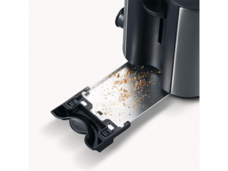 SEVERIN Grille-pain pour 2 tranches AT 2514, inox / noir
