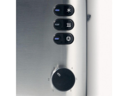 SEVERIN Grille-pain pour 2 tranches AT 2514, inox / noir