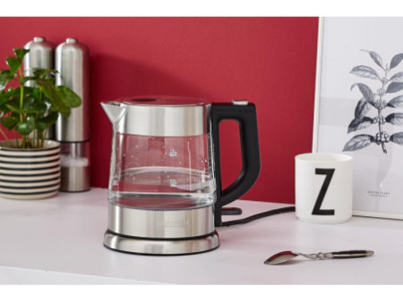 SEVERIN Bouilloire en verre WK 3468, inox / noir