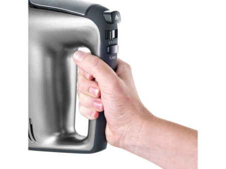SEVERIN Batteur HM 3832, 400 W, gris métallique / noir