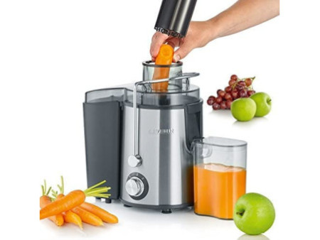 SEVERIN Centrifugeuse ES 3566, 400 Watt, acier inox / noir