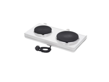 SEVERIN Réchaud électrique double DK 1042, blanc