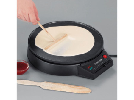 SEVERIN Crêpière CM 2198, 1.000 Watt, noir