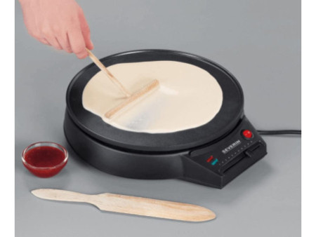 SEVERIN Crêpière CM 2198, 1.000 Watt, noir