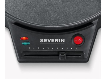 SEVERIN Crêpière CM 2198, 1.000 Watt, noir