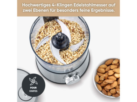 SEVERIN Hachoir compact multifonctions KM 3865, 400 watts