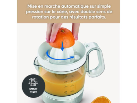 SEVERIN Presse-agrumes CP 3535, 40 watt, 1,0 litre, blanc