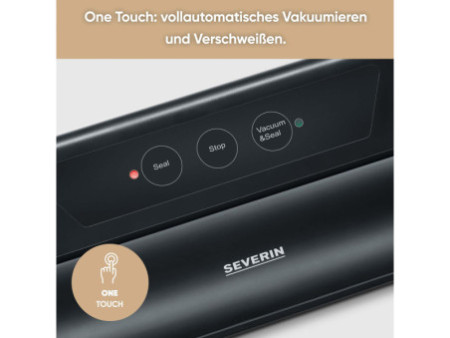 SEVERIN Appareil d'emballage sous vide FS 3610, noir