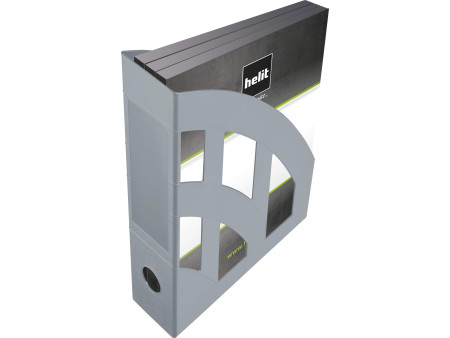 helit Porte-revues 'the green bridge', A4, gris clair