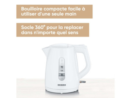 SEVERIN Bouilloire WK 3411, blanc
