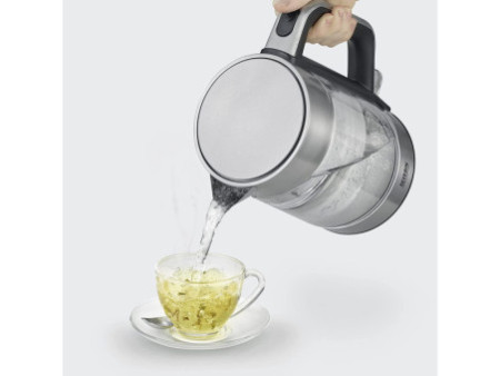 SEVERIN Bouilloire WK 3420, verre / acier inoxydable