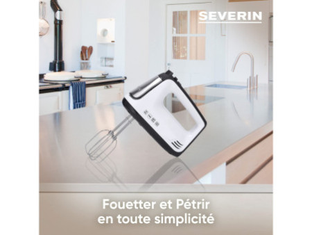SEVERIN Batteur électrique HM 3830, blanc/noir