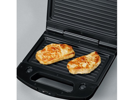 SEVERIN Gaufrier / Appareil à croque-monsieur SA 2968, noir