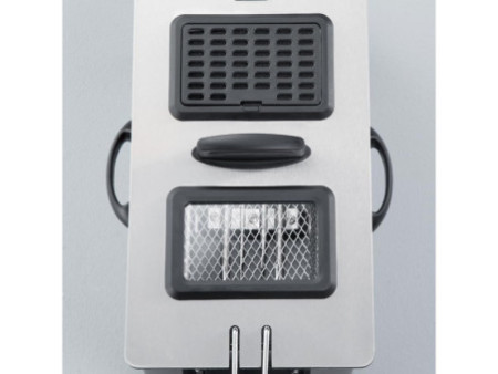 SEVERIN Friteuse électrique FR 3431, acier inoxydable/noir