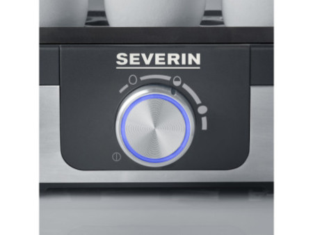 SEVERIN Cuiseur à oeufs EK 3163, pour 3 oeufs, inox / noir