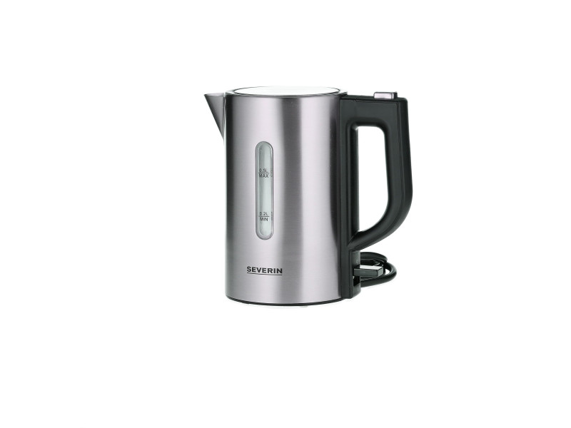 SEVERIN Mini bouilloire WK 3647, noir/acier inoxydable