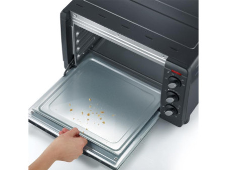 SEVERIN Four cuiseur toasteur TO 2067, noir / argent