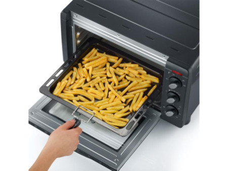 SEVERIN Four cuiseur toasteur TO 2067, noir / argent
