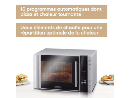 SEVERIN Micro-ondes MW 7775, grill & chaleur tournante