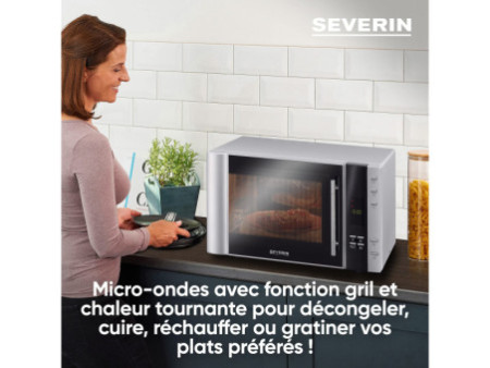 SEVERIN Micro-ondes MW 7775, grill & chaleur tournante