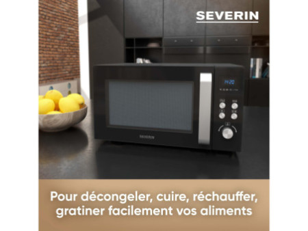 SEVERIN Micro-ondes MW 7752, avec gril et chaleur tournante