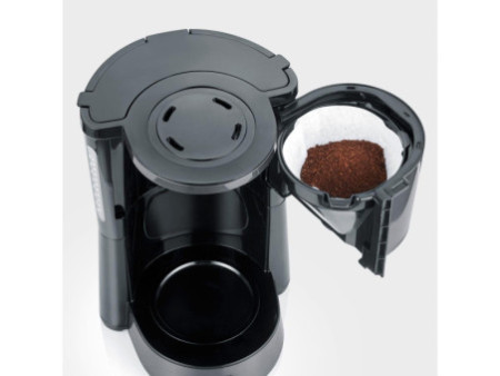 SEVERIN Cafetière électrique KA 9572, 1.000 W, Stone Grey