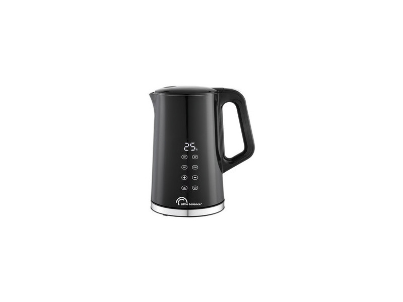 Little balance Bouilloire Black Digital, 1,7 L, noir