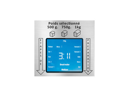 Little balance Machine à pains Easy Bread 650, 1 kg
