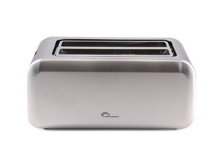 Little balance Grille-pain 4 tranches Dual Inox
