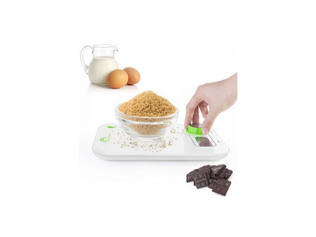 Little balance Balance de cuisine Kinetic, blanc/vert