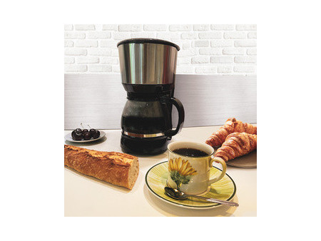 Little balance Cafetière électrique Little Café, inox
