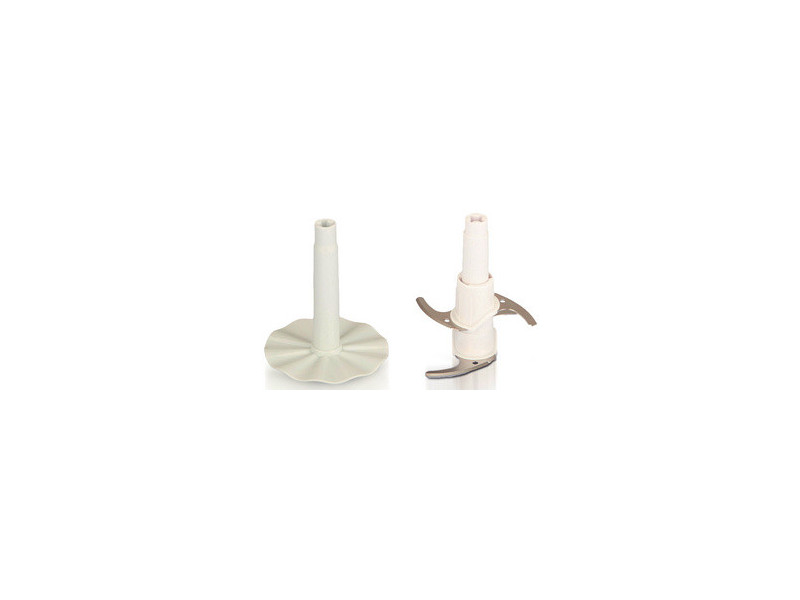 Little balance Mini-hachoir 3 en 1 Little Hachoir, blanc