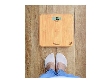 Little balance Pèse-personne digital Turtle Bamboo, USB-C