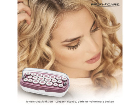 PROFI CARE Kit de bigoudis PC-LW 3028, blanc/bordeaux
