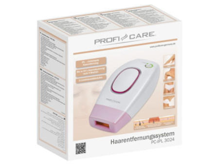 PROFI CARE Système épilateur PC-IPL 3024, nacre/rose