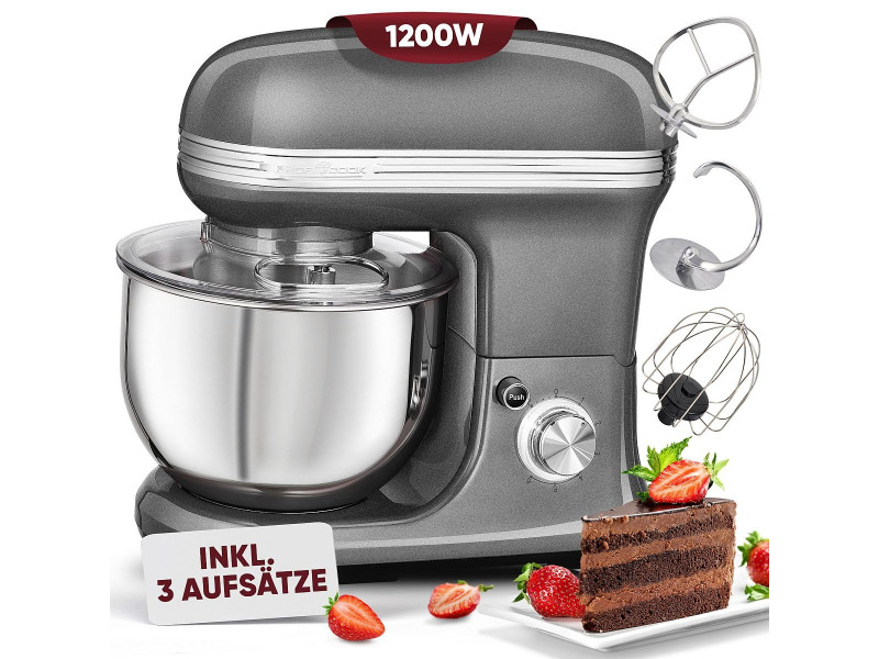 PROFI COOK Machine à pétrir PC-KM 1197, anthracite
