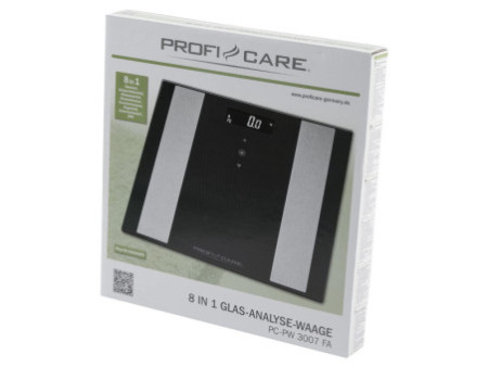 PROFI CARE Pèse-personne digital PC-PW 3007 FA, noir