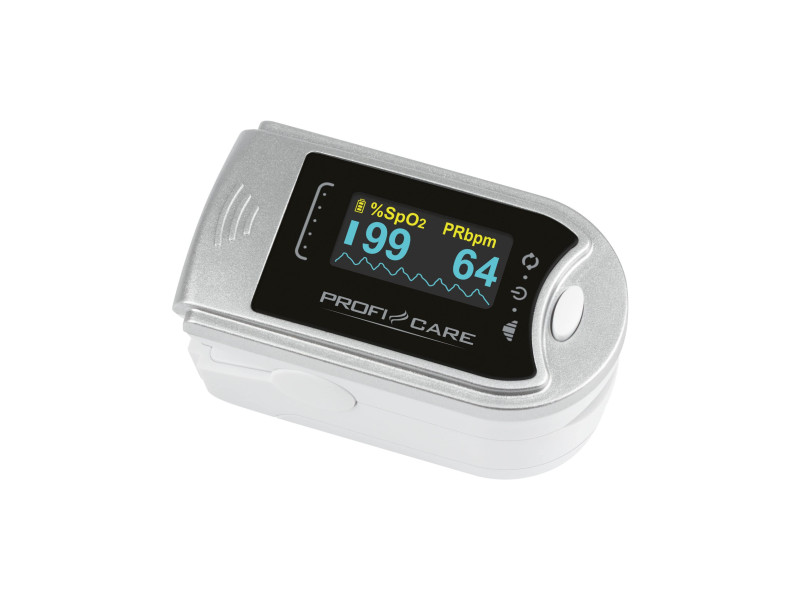 PROFI CARE Oximètre de pouls 3en1 PC-PO 3104, blanc
