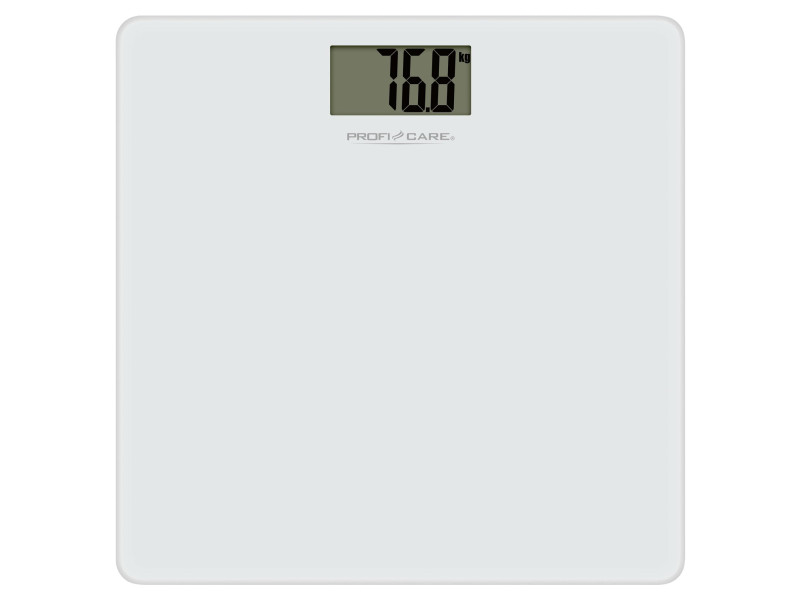 PROFI CARE Pèse-personne digital en verre PC-PW 3122, blanc
