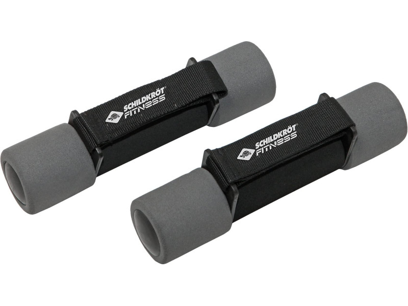 SCHILDKRÖT Haltères Soft, set de 1,0 kg, noir/anthracite
