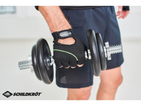 SCHILDKRÖT Haltère à barre courte, set de 10,0 kg, coffret
