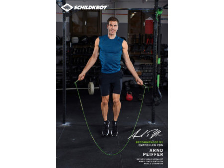 SCHILDKRÖT Corde à sauter Speed Rope 'Pro', 3,0 m, vert