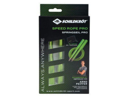 SCHILDKRÖT Corde à sauter Speed Rope 'Pro', 3,0 m, vert