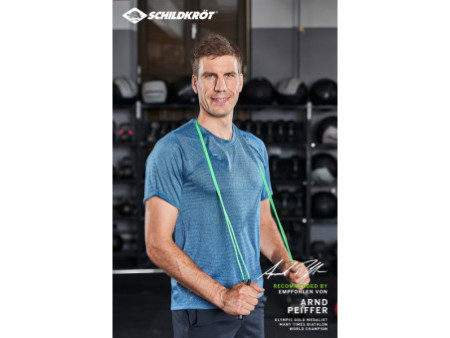 SCHILDKRÖT Corde à sauter Speed Rope, 3,0 m, noir/vert