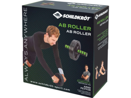 SCHILDKRÖT Roue abdominale / AB-Roller, noir/vert
