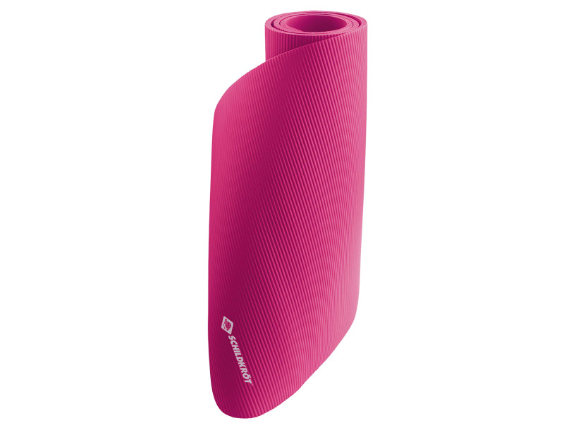 SCHILDKRÖT Tapis de sol de fitness, 10 mm, rose