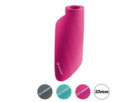 SCHILDKRÖT Tapis de sol de fitness, 10 mm, rose