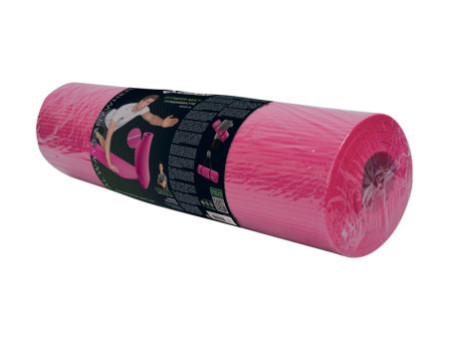 SCHILDKRÖT Tapis de sol de fitness, 10 mm, rose