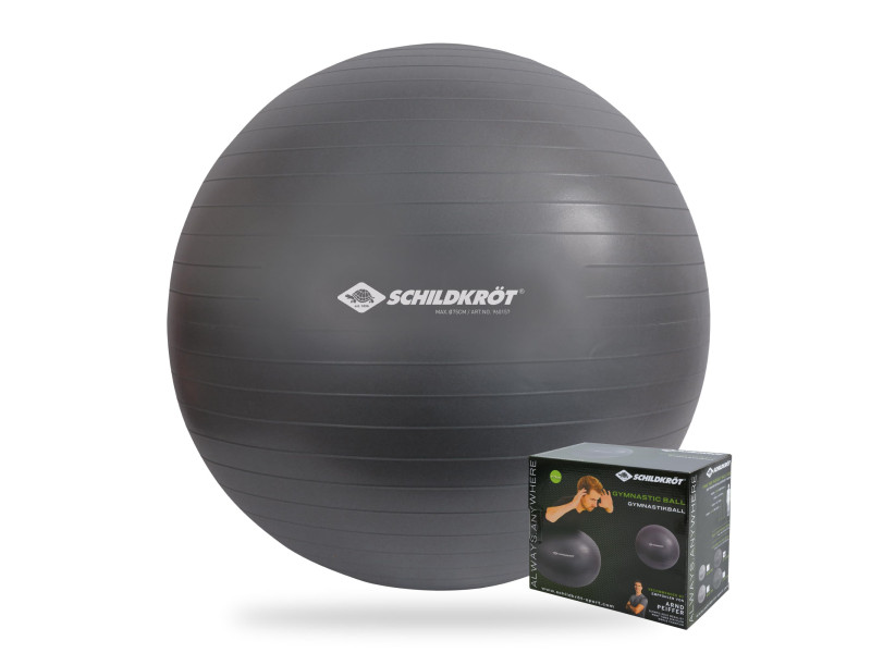 SCHILDKRÖT Ballon de gymnastique, diamètre:850 mm,anthracite